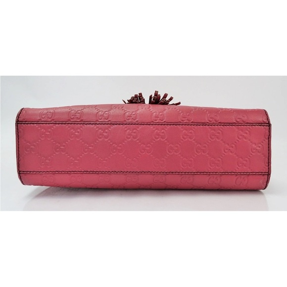Gucci Pink Leather Shoulder Bag - Picture 5 of 13